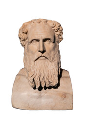 Ancient stoic philosopher Zeno of Citium (334-262 BC).