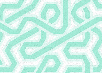 Colour Hexagon Tile Connection art background design illustration