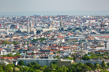 Vienna Votive Church And Center, Austria