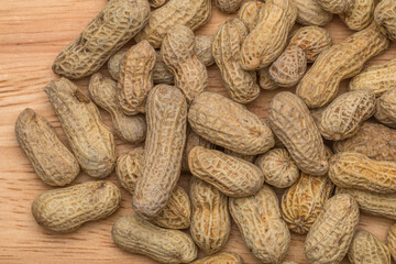 the roasted peanuts