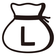 Money drawstring bag ( honduran lempira )