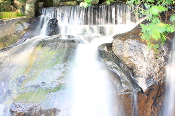 waterfall in a small creak - Image