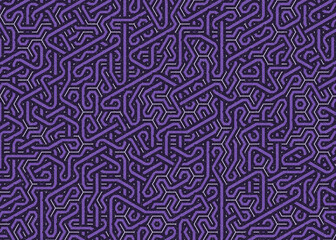 Colour Hexagon Tile Connection art background design illustration