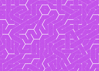 Colour Hexagon Tile Connection art background design illustration