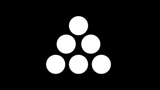 From the Glitch effect arises ball pile symbol. Then the TV turns off. Alpha channel Premultiplied - Matted with color black