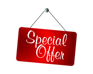Obraz na płótnie Canvas special offer. bid deal ,limited offer tags ,banner ,vector design 