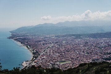 Ordu city from Boztepe turkey