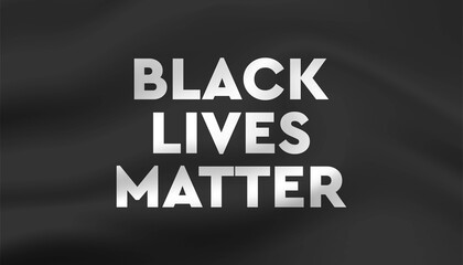 Black lives matter poster temporarily background template.