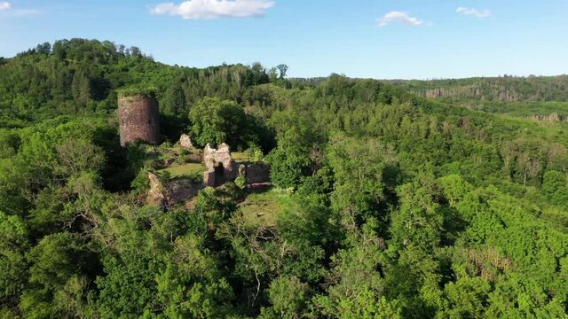Harz Burganlage Ebersburg