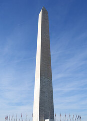 Fototapeta na wymiar Washington Monument located on the National Mall in Washington, D.C.
