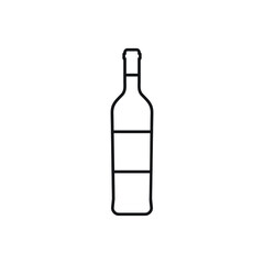 wine icon vector