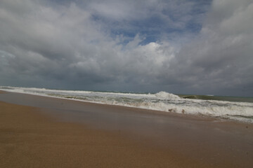 Fototapeta na wymiar Storm Beach