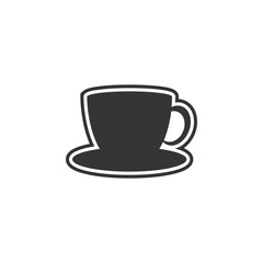 Cup Icon logo design vector