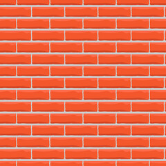 Seamless brick wall background, vector eps10 illustration