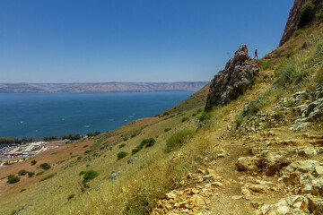 Mount Arbel, a hiking trail around the cliff, places to visit in Israel