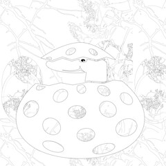 Spinosaurus Dinosaur. Dino Coloring Pages. Animal coloring book pages for Adults.