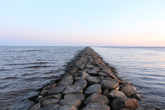 sea and rocks pärnu estonia