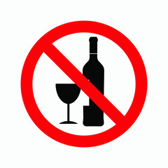 no drink icon vector