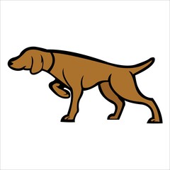 Vector Dog Walking Logo Designs Template