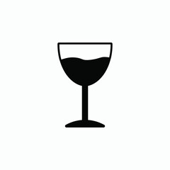 wine icon vector