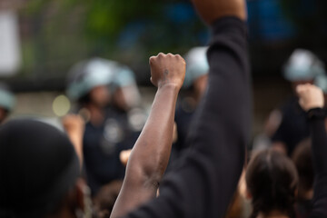 Black Lives Matter Protest in Manhattan New York City