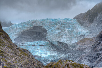 Franz Josef glacier in New Zealand