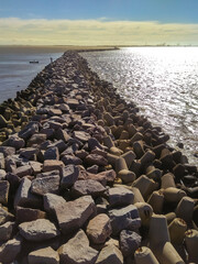 beach and rocks