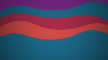 Naklejka premium Pastel color abstract waves background