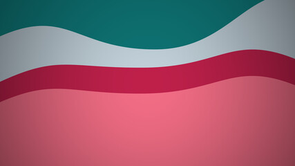 Naklejka premium Pastel color abstract waves background