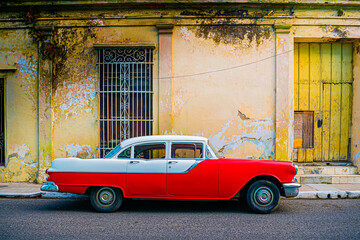 Cuba Auto,  Cuba Cars, vintage automobiles, classic, classic cars,  - obrazy, fototapety, plakaty