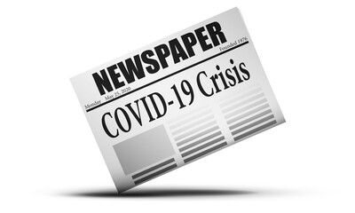 Newspaper issues with Covid-19 crisis news