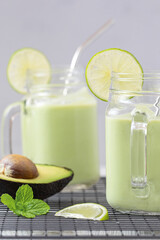 Avocado  and Banana Smoothie