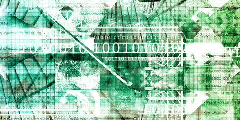 Obraz premium Virtual Technology