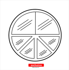 window icon.Flat design style vector illustration for graphic and web design.