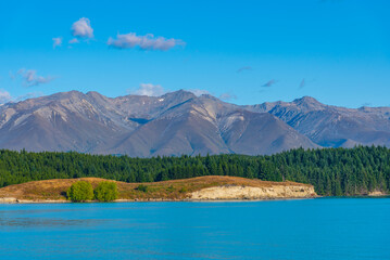 Lake Pukaki in New Zealand