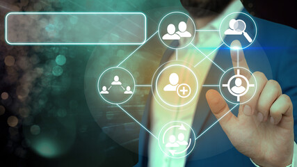 Information Digital Technology Network Connection Infographic Elements Icon