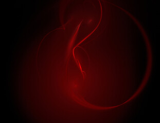 image of one Digital Fractal on Black Color © Valeriy