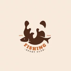 Fototapeten Fishing logo © Maryna