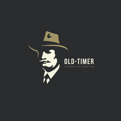 Old man logo