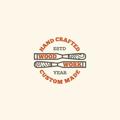 Wood work logo