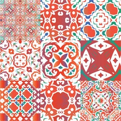 Naklejka premium Mexican ornamental talavera ceramic.