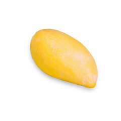 Golden Mango,Yellow Mango on white background.