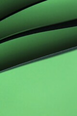 Wallpaper phone  Green abstract layers background.Paper abstract texture in green colors with copy...