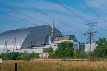 New Safe Confinement of the Chernobyl power plant in the Ukraine