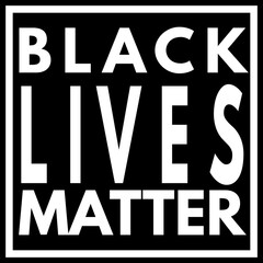 Black lives matter sign. Ready for poster, banner, flyer, advertisement, etc
