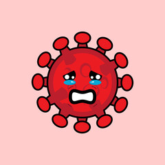 CORONA VIRUS MASCOT