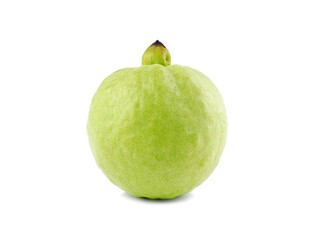 fresh guava isolated on white background