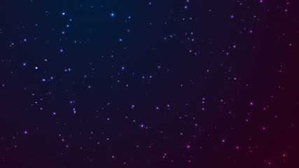 Fototapeta premium Colorful abstract neon bokeh particles background
