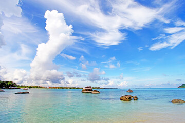 Batu Belayar Island in Belitung, Indonesia