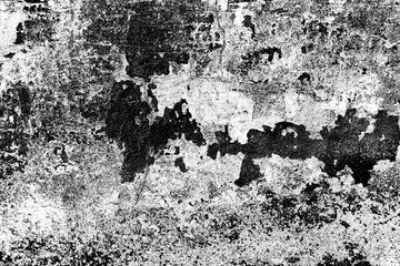 Texture of a concrete wall with cracks and scratches which can be used as a background